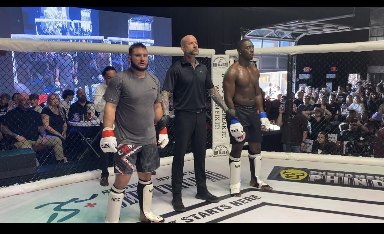 Evan Breakspear narrowly misses the win - Creighton MMA & Fitness