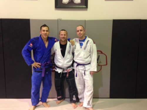 Orlando Correa and Joshua Dobbins earn Purple Belts - Creighton MMA ...